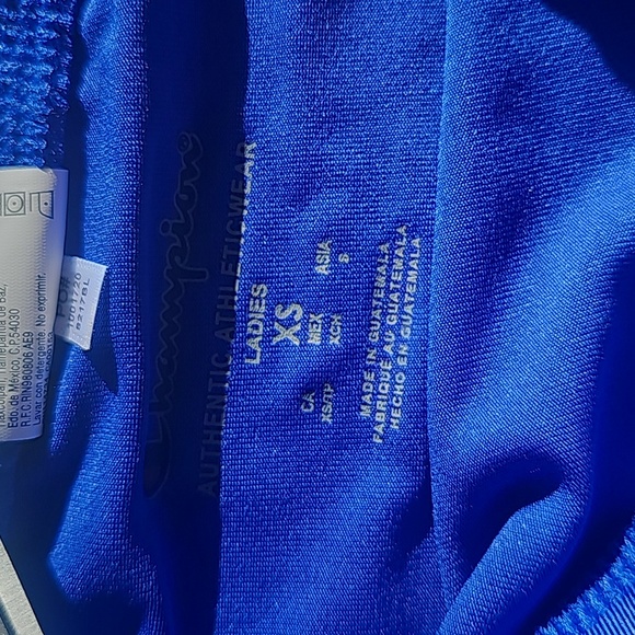 Champion Authentic Athletic Wear Gymnastics Swim NWT XS - Picture 5 of 6